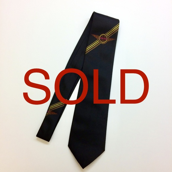 Jean Paul Gaultier Other - Jean Paul Gaultier Black Badge Logo Tie Vintage
